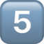 אימוג'י מקש: 5 ב-Apple