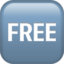 Emoji Butang FREE pada Apple