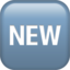 NEW Button emoji on Apple