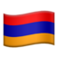 Emoji Bendera: Armenia pada Apple