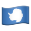 Antarctica Flag emoji on Apple