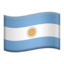 Argentina Flag emoji on Apple