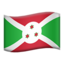 Burundi Flag emoji on Apple