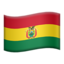 Emoji Bandiera: Bolivia su Apple