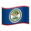 Flagge: Belize-Emoji auf Apple