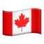 Emoji Bendera: Kanada di Apple