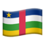 Emoji Bandiera: Repubblica Centrafricana su Apple