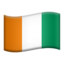Côte d’Ivoire Flag emoji on Apple
