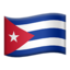 Cuba Flag emoji on Apple