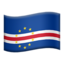 Cape Verde Flag emoji on Apple