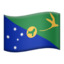 Emoji Bendera: Pulau Krismas pada Apple