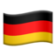 Flagge: Deutschland-Emoji auf Apple