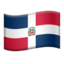 Flagge: Dominikanische Republik-Emoji auf Apple