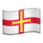 Guernsey Flag emoji on Apple