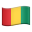 Emoji Bandeira: Guiné no Apple