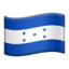 Honduras Flag emoji on Apple