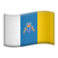 Canary Islands Flag emoji on Apple