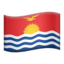 Emoji Bandiera: Kiribati su Apple