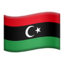 Libya Flag emoji on Apple