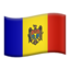 Emoji Bendera: Moldova pada Apple