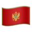 Flagge: Montenegro-Emoji auf Apple