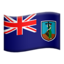 Montserrat Flag emoji on Apple