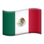 Mexico Flag emoji on Apple