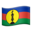New Caledonia Flag emoji on Apple