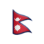 Emoji Bandeira: Nepal no Apple