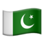 Pakistan Flag emoji on Apple
