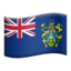 Pitcairn Islands Flag emoji on Apple