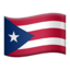 Puerto Rico Flag emoji on Apple