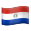 Paraguay Flag emoji on Apple