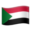 Sudan Flag emoji on Apple