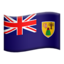 Emoji Bendera: Kepulauan Turks dan Caicos pada Apple
