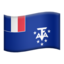 French Southern and Antarctic Lands Flag emoji on Apple