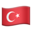 Emoji Bandiera: Turchia su Apple