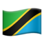 Tanzania Flag emoji on Apple