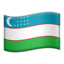 Emoji Bendera: Uzbekistan pada Apple