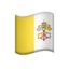 Vatican City Flag emoji on Apple
