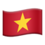 Flagge: Vietnam-Emoji auf Apple