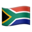 Emoji Bandiera: Sudafrica su Apple