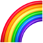 Emoji Arc-en-ciel sur Apple