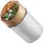 Apple üzerinde Burito emojisi