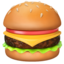 Emoji Hamburger pada Apple