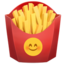 Pommes frites-Emoji auf Apple