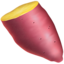 Roasted Sweet Potato emoji on Apple