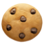 Cookie emoji on Apple