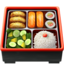 Bento-Box-Emoji auf Apple