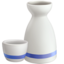 Apple üzerinde Sake emojisi
